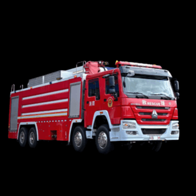 Sinotruk HOWO high-rise jet fire truck