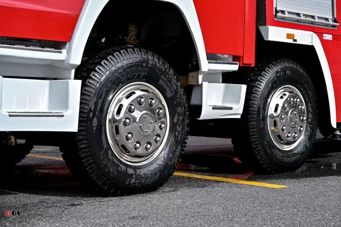 Sinotruk HOWO high-rise jet fire truck