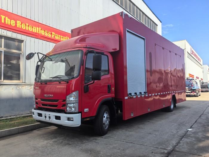ISUZU 100P Fire Equipment Support Transport Truck