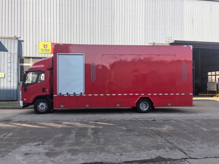 ISUZU 100P Fire Equipment Support Transport Truck