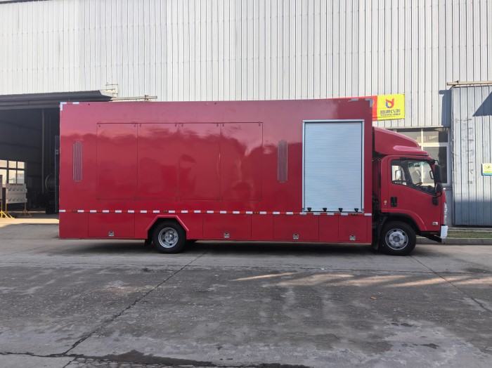 ISUZU 100P Fire Equipment Support Transport Truck