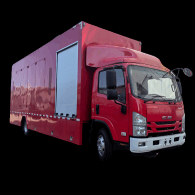 ISUZU 100P Fire Equipment Support Transport Truck