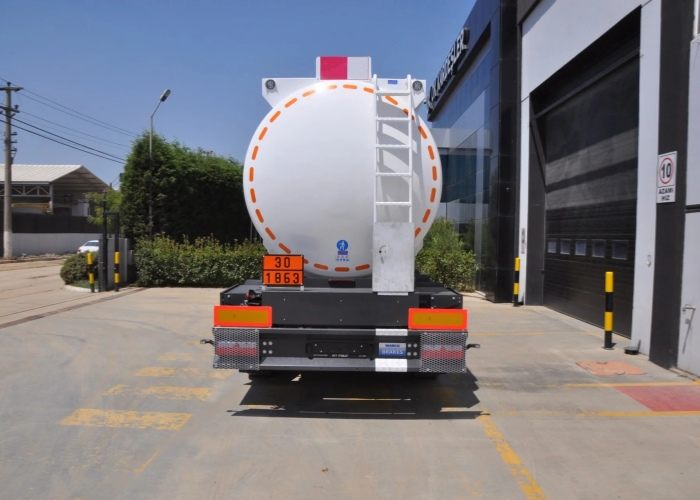 Cylindrical Tanker Semi Trailer