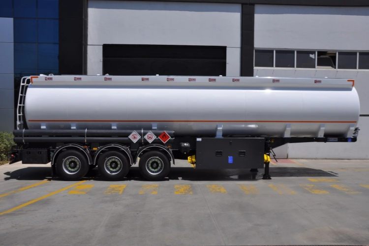 Cylindrical Tanker Semi Trailer