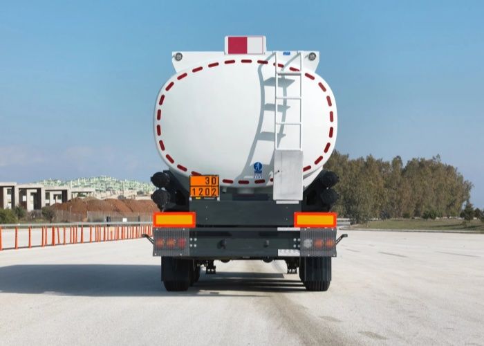 Elliptical Tanker Semi Trailer