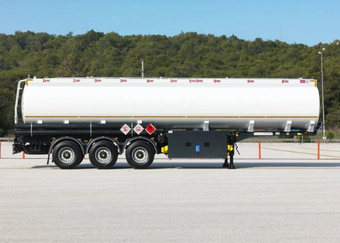 Elliptical Tanker Semi Trailer