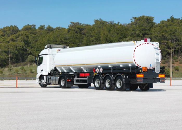 Elliptical Tanker Semi Trailer