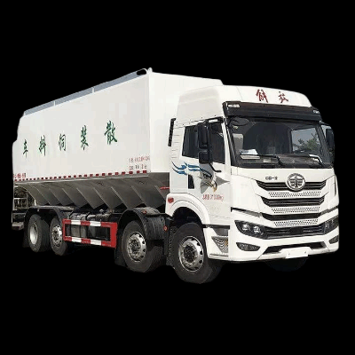 FAW 8x2 bulk feed transport truck
