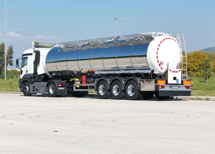 Insulated Chemical Tanker Semi Trailer