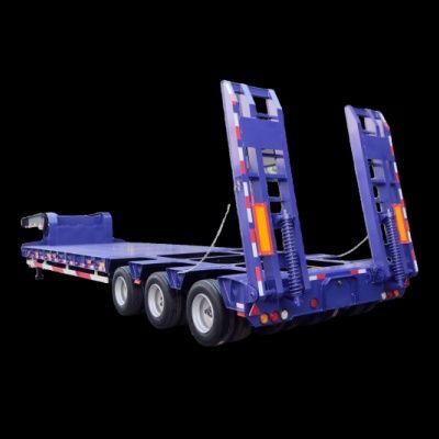 low bed semi-trailer