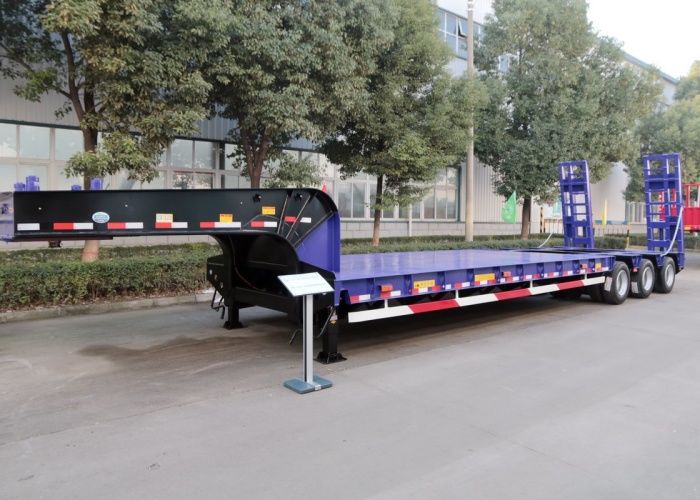 low bed semi-trailer