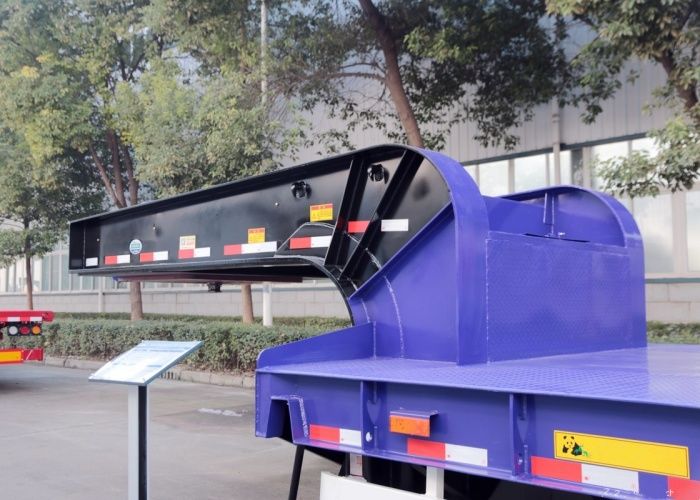 low bed semi-trailer