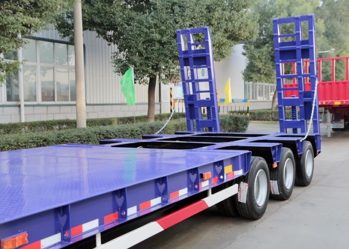 low bed semi-trailer
