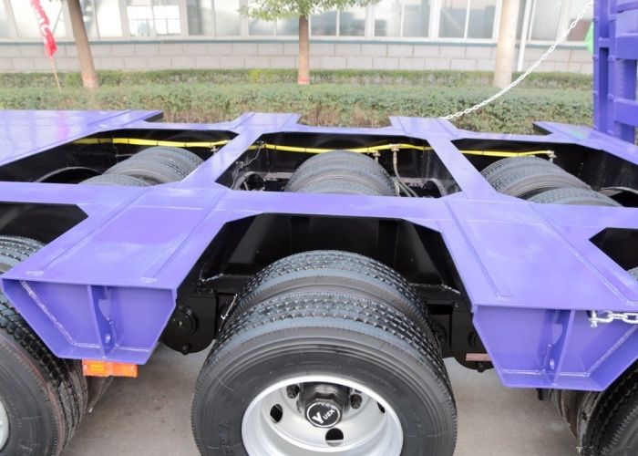 low bed semi-trailer