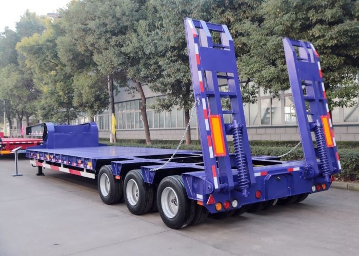 low bed semi-trailer