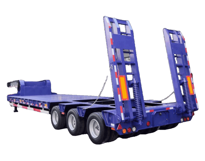 low bed semi-trailer