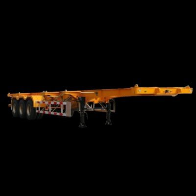 container chassis semi-trailer