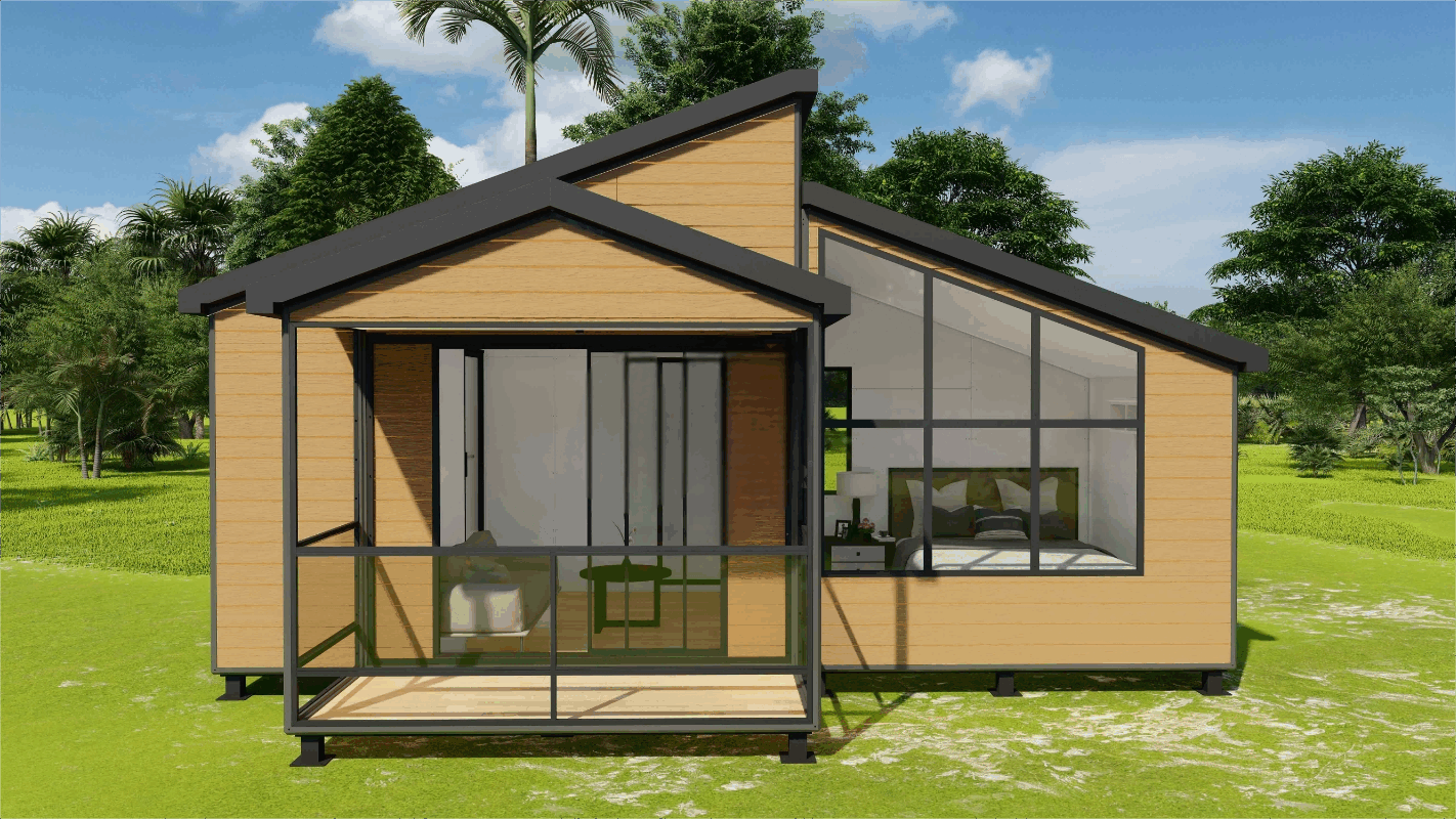 prefabricated house villa