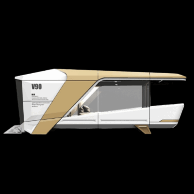 Portable prefabricated homes luxury living capsule house
