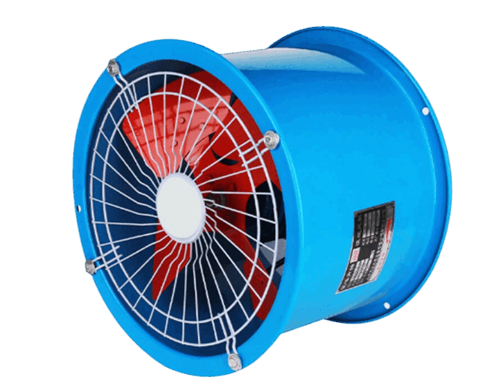 Ducted axial flow fan