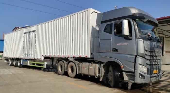 14m wing opening box semi-trailer