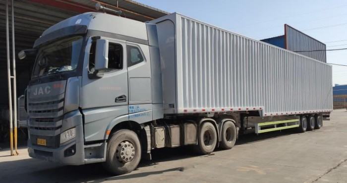 14m wing opening box semi-trailer