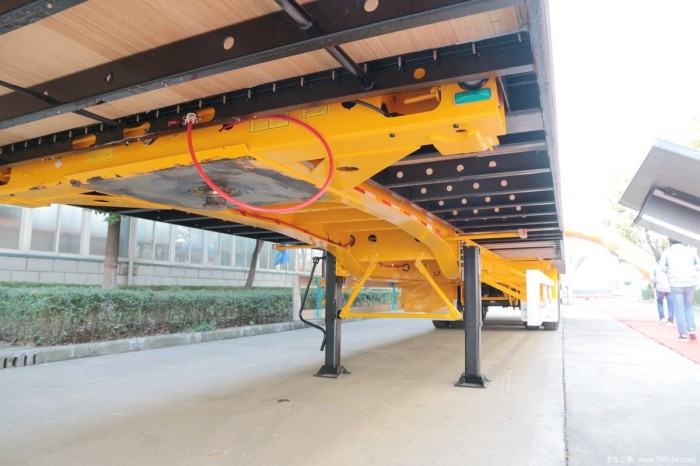 45ft gooseneck container transport semi-trailer
