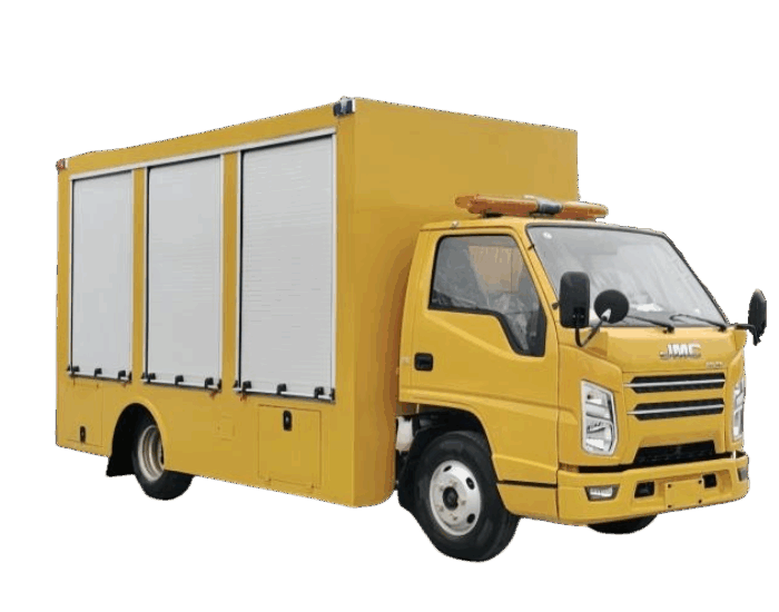 JMC emergency rescue truck