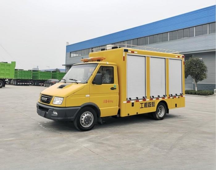 Iveco emergency rescue vehicle
