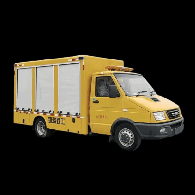 Iveco emergency rescue vehicle