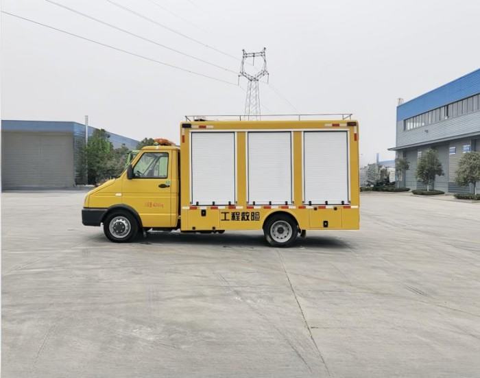 Iveco emergency rescue vehicle