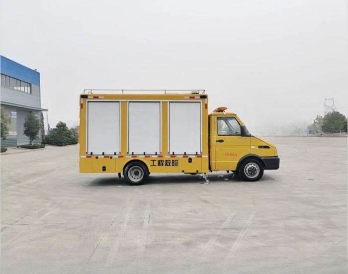 Iveco emergency rescue vehicle