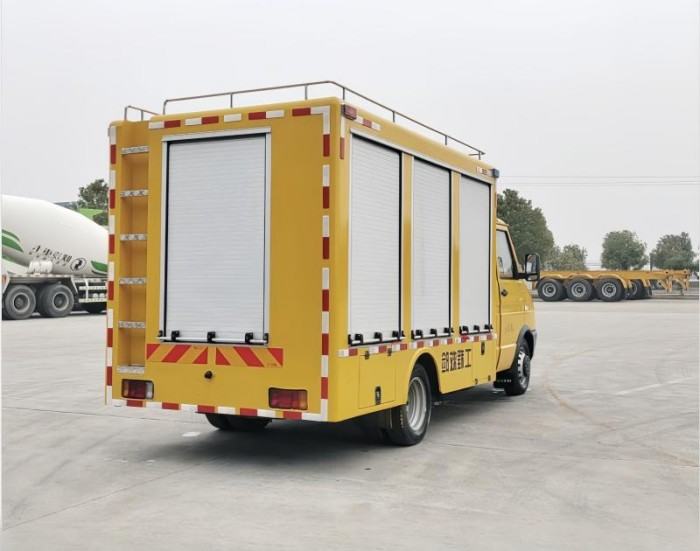 Iveco emergency rescue vehicle