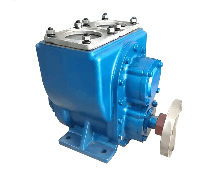 Truck mounted circular arc gear oil pump