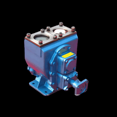 Truck mounted circular arc gear oil pump