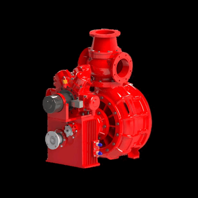 Truck mounted fire fighting pumps