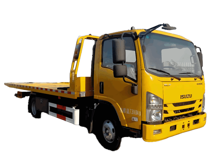 ISUZU Small tow truck