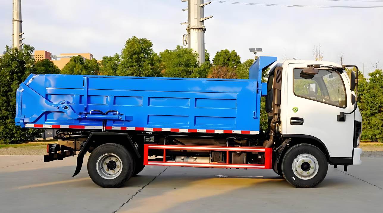 Dongfeng 3 tons dump garbage truck