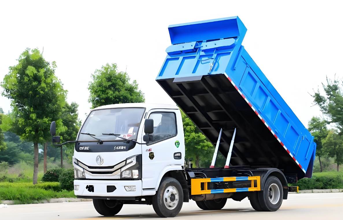 Dongfeng 3 tons dump garbage truck