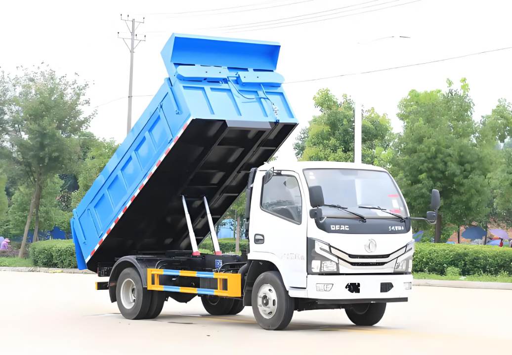 Dongfeng 2 tons dump garbage truck
