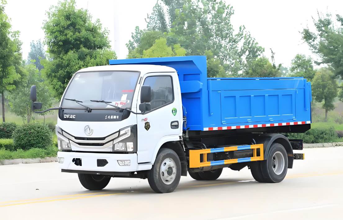 Dongfeng 2 tons dump garbage truck